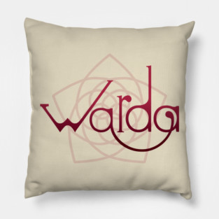 Warda Logo Shirt Pillow