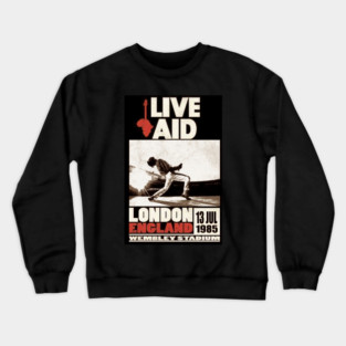 Live Aid 1985 Crewneck Sweatshirt