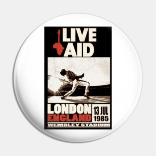 Live Aid 1985 Pin