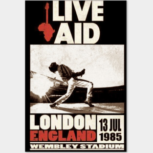 Live Aid 1985 Posters and Art
