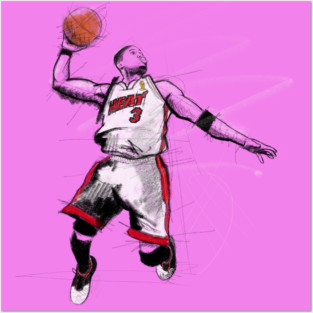 Dwyane Wade Posters and Art