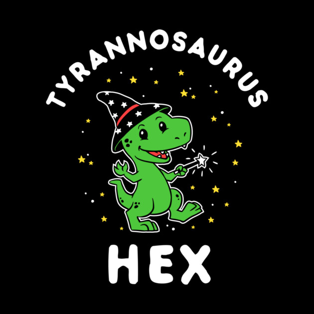 Tyrannosaurus Hex by dumbshirts