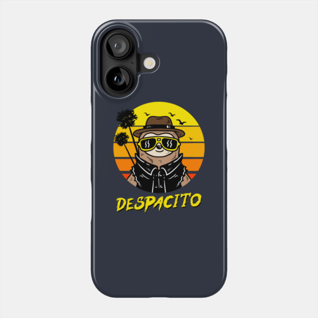 Despacito Sloth Phone Case by dumbshirts