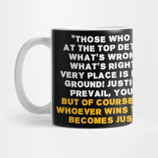Quote one piece Mug