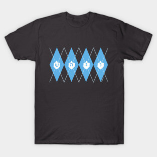 Argyle Dreidels T-Shirt