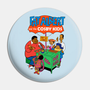 Fat Albert and The Cosby Kids Pin