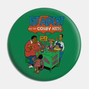 Distressed Fat Albert Pin