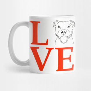 Pit Bull LOVE, Pittie Love Mug