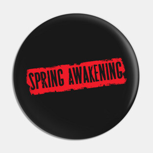 Spring Awakening Logo Pin