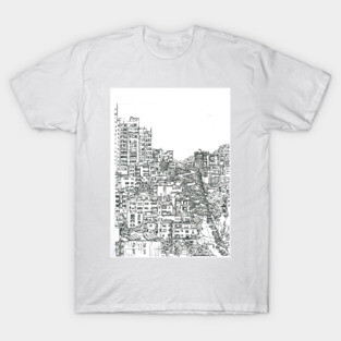 Lombard Street in San Francisco T-Shirt