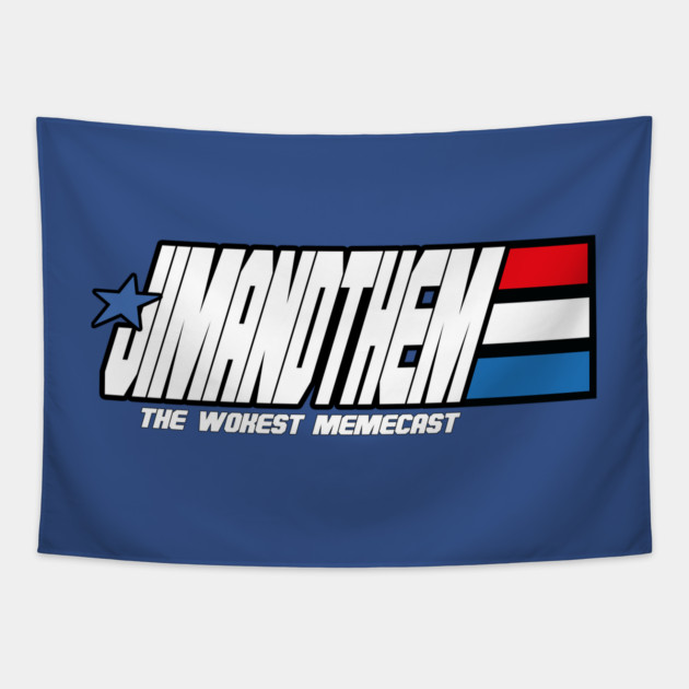 WOKEST Memecast Tapestry by Jim and Them