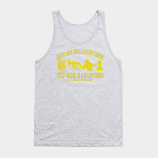 Drum And Bugle Rugby Chess Tank Top