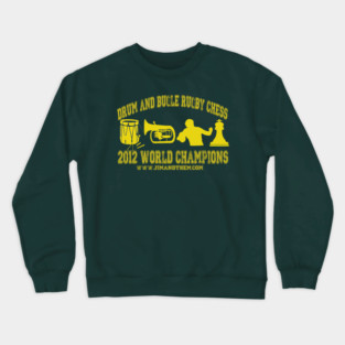 Drum And Bugle Rugby Chess Crewneck Sweatshirt