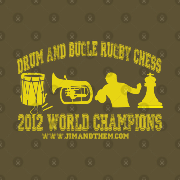 Drum And Bugle Rugby Chess by Jim and Them