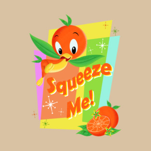 Orange Bird - Squeeze me T-Shirt