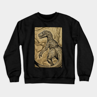 Velociraptor Crewneck Sweatshirt
