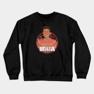 Y2K Audio Drama Podcast Character Design - Maia Crewneck Sweatshirt