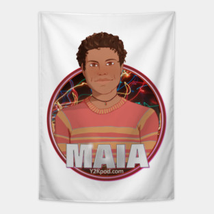 Y2K Audio Drama Podcast Character Design - Maia Tapestry