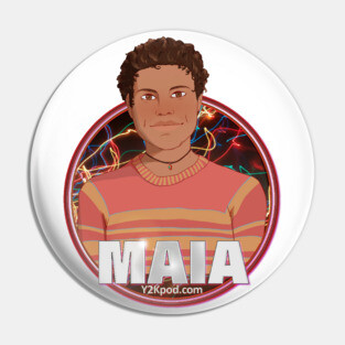 Y2K Audio Drama Podcast Character Design - Maia Pin