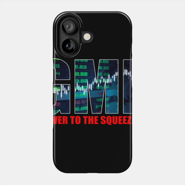 GME Power To The Squeezers Phone Case by belownormal