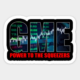 GME Power To The Squeezers Magnet