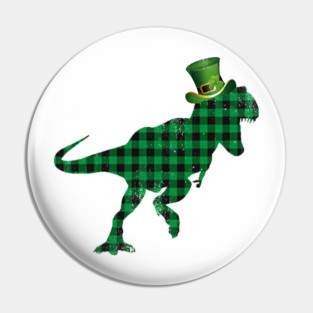 dinosaur st patricks day Pin