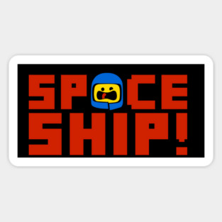 SPACESHIP! Sticker
