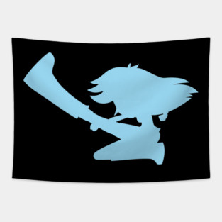 Rainbow Dash Equestria Girls Silhouette Tapestry