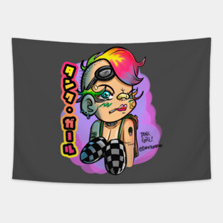 Tank Girl Tapestry