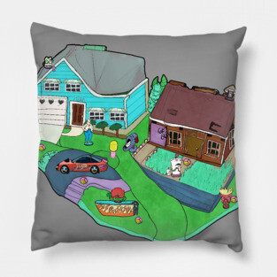 Aqua teen hunger force playset Pillow
