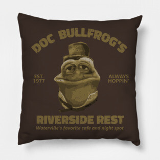 Emmet Otter Doc Bullfrog's Riverside Rest Pillow