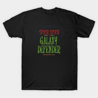 Galaxy Defender - Men in Black Alien Attack T-Shirt