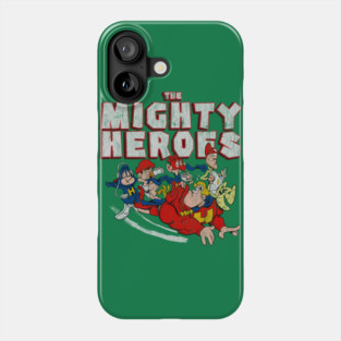 Distressed Mighty Heroes Phone Case