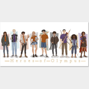 Heroes of olympus Posters and Art