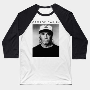 George Carlin Baseball T-Shirt