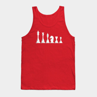 Chess board game Tank Top