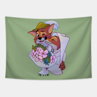 Robin Hood & Maid Marian Tapestry