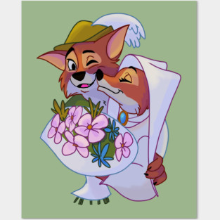 Robin Hood & Maid Marian Posters and Art