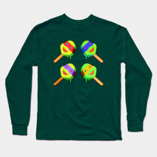 Turtle Power Pops Long Sleeve T-Shirt