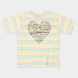 I love you in other languages Kids T-Shirt