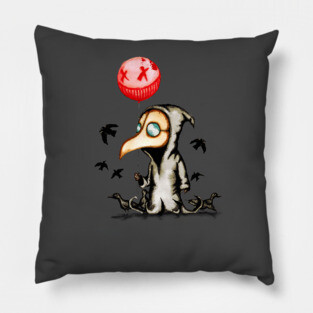 The Plague Doctor Pillow