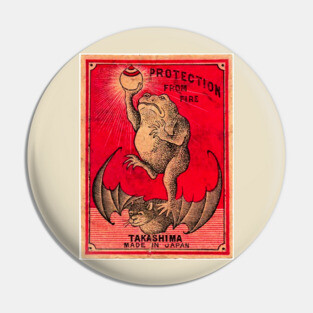 Japan Vintage Matches Pin