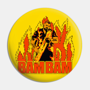 Sax Man Bam Pin