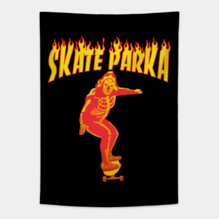 Skate Parka Tapestry