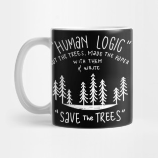 Human Logic Jokes Mug