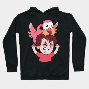 flamingo youtube Hoodie