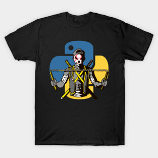 Python Ninja Coder T-Shirt