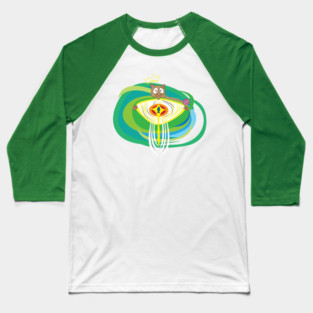 Egg Beater Meowsus Baseball T-Shirt