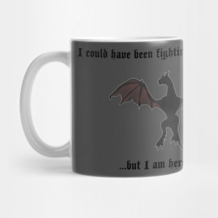 Fighting Dragons Mug