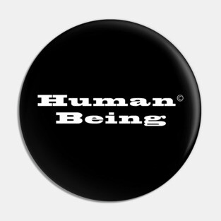 Human Being Pin
